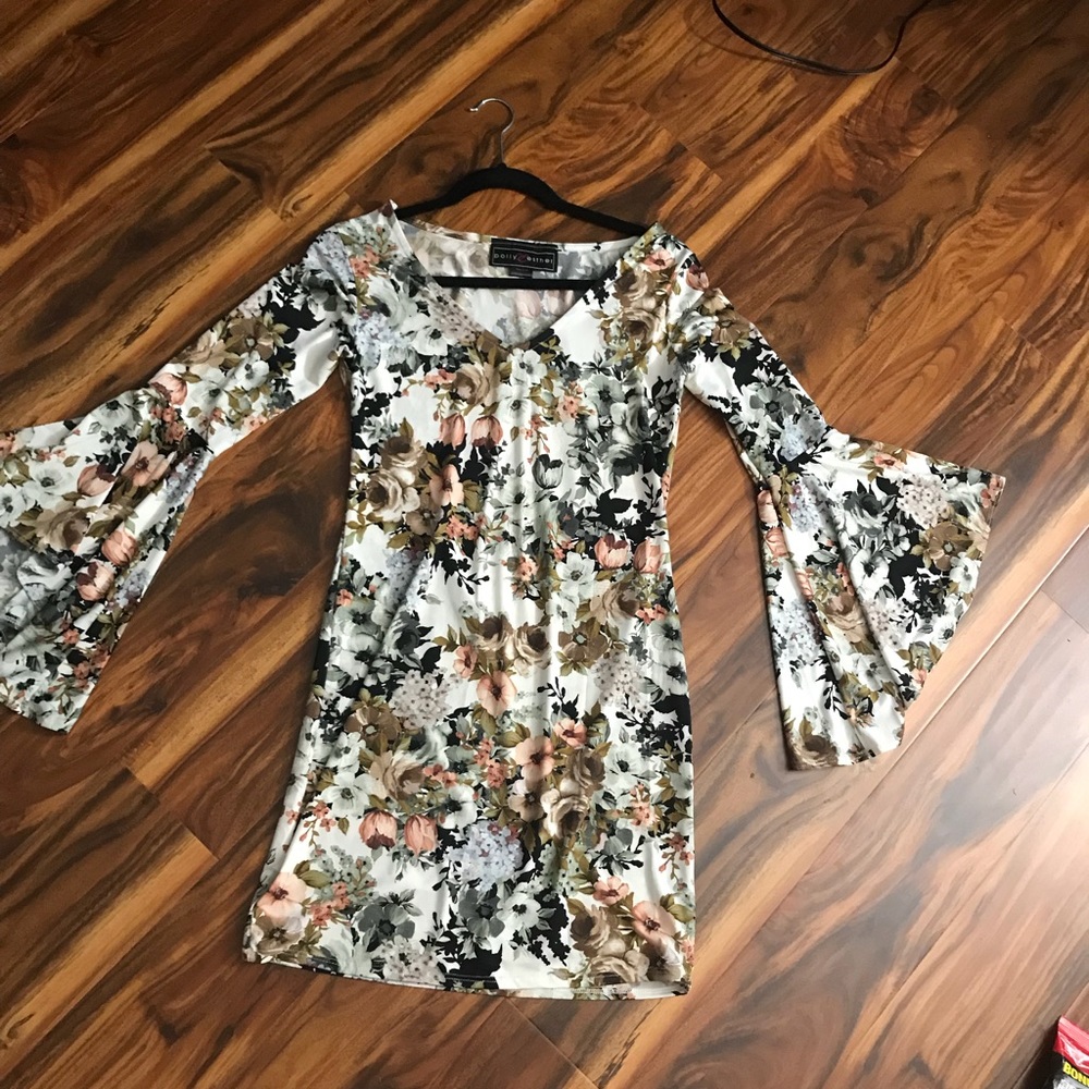 Short flower dress